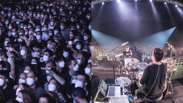 5,000 attend concert in Barcelona after passing same day Covid test 5,000 attend concert in Barcelona after passing same day Covid test