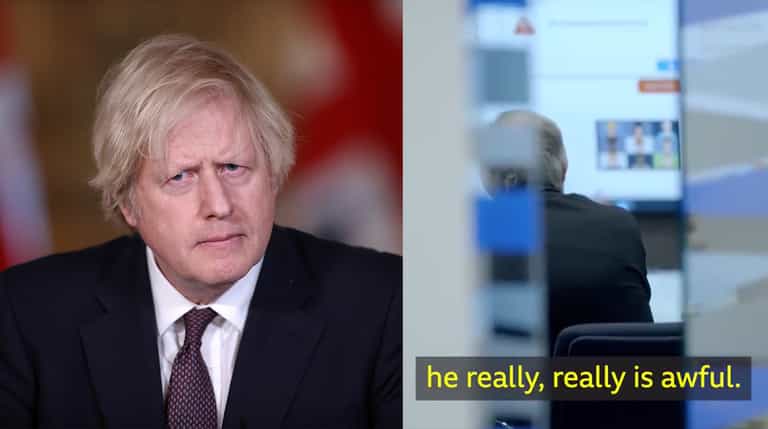 First Minister of Wales filmed saying Boris Johnson is awful First Minister of Wales filmed saying Boris Johnson is awful