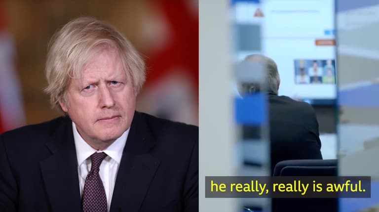 First Minister of Wales filmed saying Boris Johnson is awful First Minister of Wales filmed saying Boris Johnson is awful