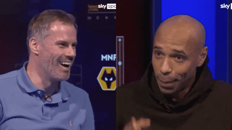 Thierry Henry returns to MNF with brutal joke at Carragher’s expense Thierry Henry returns to MNF with brutal joke at Carragher’s expense