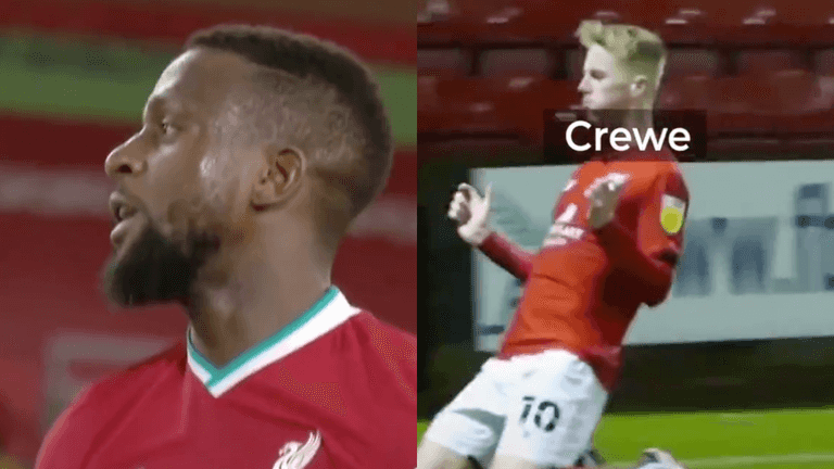 Crewe savagely body Liverpool in hilarious TikTok Crewe savagely body Liverpool in hilarious TikTok