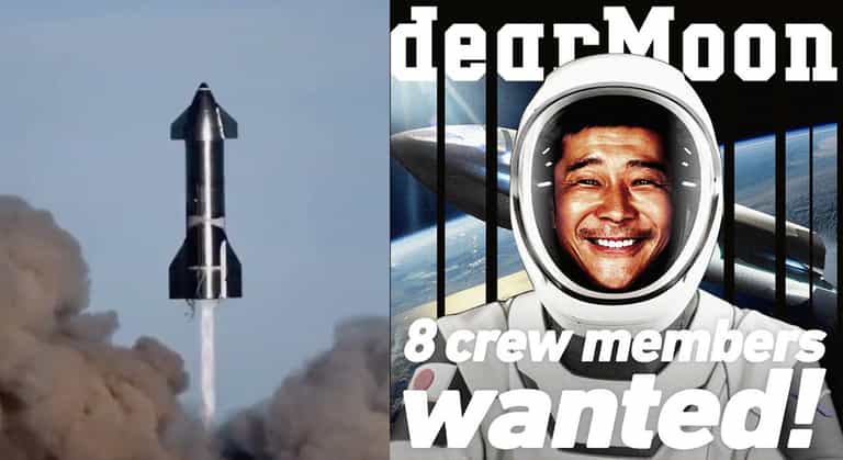Japanese billionaire looking for 8 people for SpaceX moon flight Japanese billionaire looking for 8 people for SpaceX moon flight