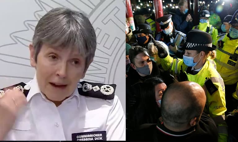 Met Police chief will not resign over Sarah Everard vigil response Met Police chief will not resign over Sarah Everard vigil response