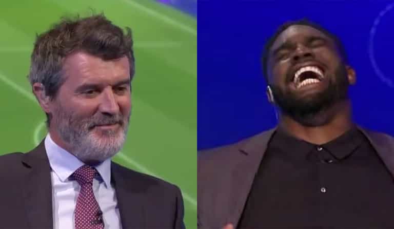 Micah Richards walks right into Roy Keane’s trap as he attempts to defend Sergio Reguilón Micah Richards walks right into Roy Keane’s trap as he attempts to defend Sergio Reguilón