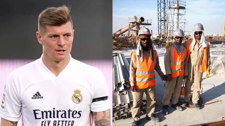 Toni Kroos calls Qatar workers’ conditions ‘absolutely unacceptable’ Toni Kroos calls Qatar workers’ conditions ‘absolutely unacceptable’