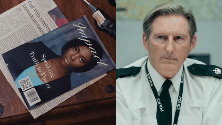 QR code on magazine in Line Of Duty reveals secret documents QR code on magazine in Line Of Duty reveals secret documents
