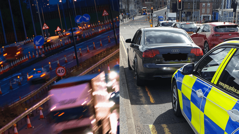 Boy caught driving Audi across motorway tells police he’s 43 Boy caught driving Audi across motorway tells police he’s 43