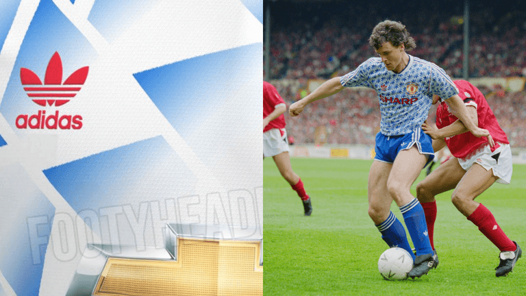 Leaked Man Utd away kit to feature classic adidas logo Leaked Man Utd away kit to feature classic adidas logo
