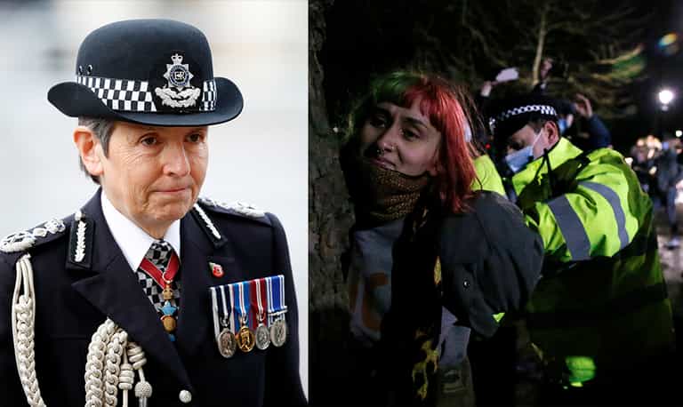 Met Police chief Cressida Dick faces calls to resign after Sarah Everard vigil arrests Met Police chief Cressida Dick faces calls to resign after Sarah Everard vigil arrests