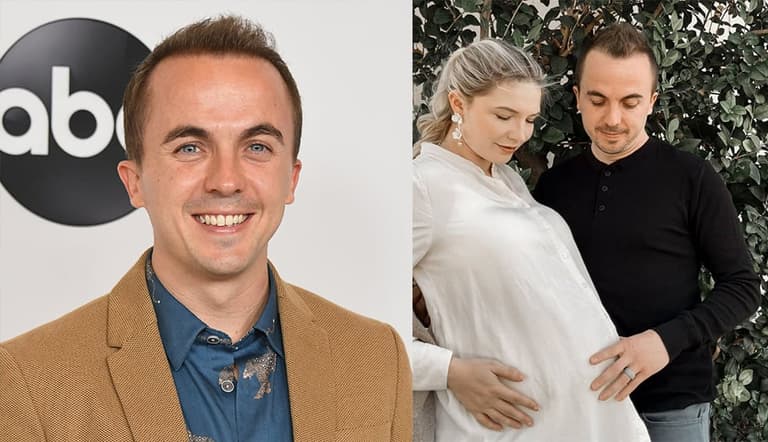 Frankie Muniz and wife Paige welcome first child together Frankie Muniz and wife Paige welcome first child together