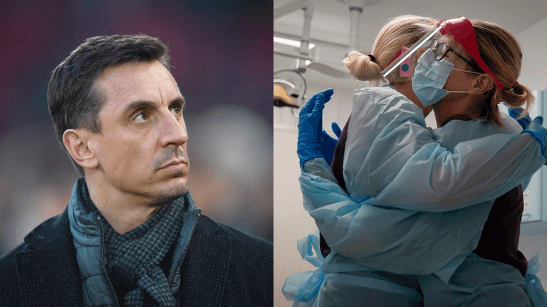 Gary Neville starts campaign to stage nationwide protest against 1% pay increase for nurses Gary Neville starts campaign to stage nationwide protest against 1% pay increase for nurses