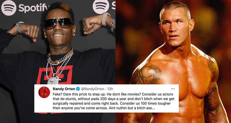 Randy Orton destroys Soulja Boy after rapper calls WWE “fake” Randy Orton destroys Soulja Boy after rapper calls WWE “fake”
