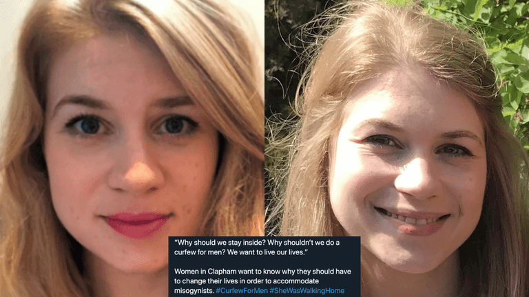 CurfewForMen trends following disappearance of Sarah Everard CurfewForMen trends following disappearance of Sarah Everard