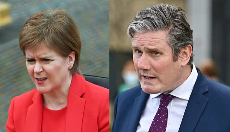 Keir Starmer says Sturgeon should resign if she’s broken ministerial code Keir Starmer says Sturgeon should resign if she’s broken ministerial code