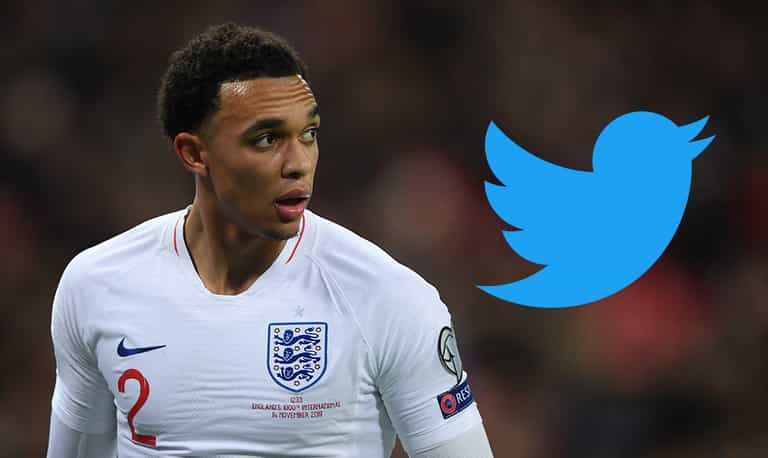 Twitter reacts as Trent Alexander-Arnold is dropped from England squad Twitter reacts as Trent Alexander-Arnold is dropped from England squad
