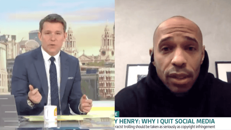 Thierry Henry tells GMB why he has quit social media Thierry Henry tells GMB why he has quit social media