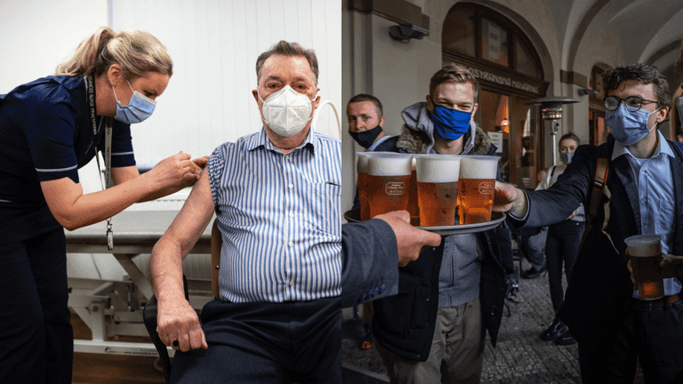 More than half of Brits support vaccine passports for places like the pub More than half of Brits support vaccine passports for places like the pub