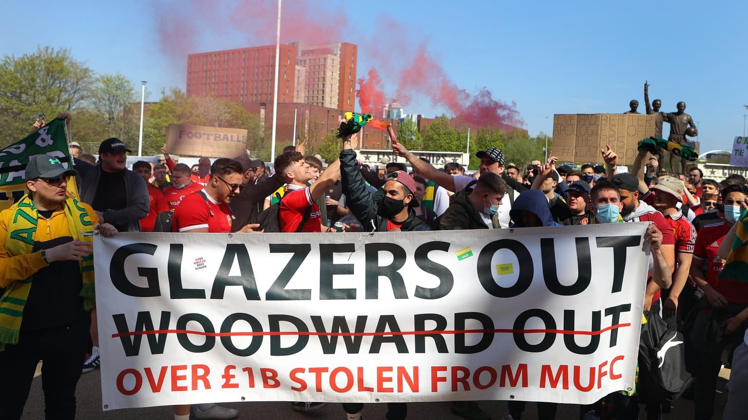 Glazer family slap £4 billion price tag on Manchester United amid fan protests