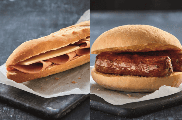 Greggs confirm launch of vegan sausage bap and vegan ham and cheese baguette Greggs confirm launch of vegan sausage bap and vegan ham and cheese baguette