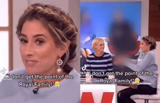 Stacey Solomon says she doesn’t ‘get the point of the Royal Family’ Stacey Solomon says she doesn’t ‘get the point of the Royal Family’