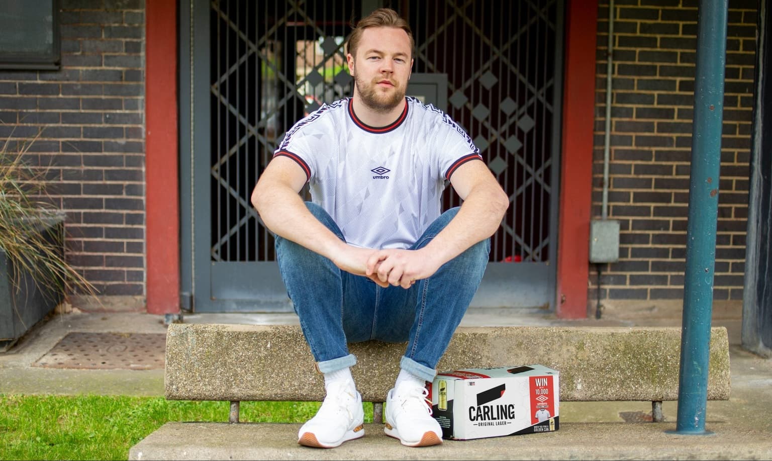 Carling and Umbro combine for the football shirt of the summer