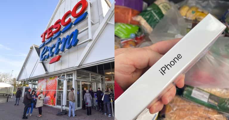 Tesco customer orders apples and gets sent a brand new Apple iPhone instead Tesco customer orders apples and gets sent a brand new Apple iPhone instead