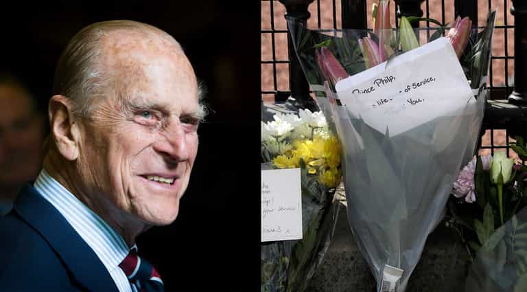 Buckingham Palace ask people not to lay flowers as they pay respects to Prince Philip Buckingham Palace ask people not to lay flowers as they pay respects to Prince Philip