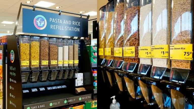 Aldi to trial loose pasta and rice to reduce plastic waste Aldi to trial loose pasta and rice to reduce plastic waste