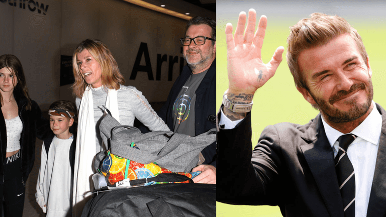 David Beckham sent videos to Kate Garraway’s children while their dad was in coma David Beckham sent videos to Kate Garraway’s children while their dad was in coma
