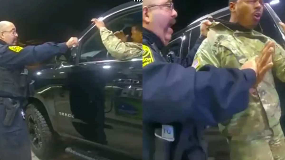 Cop who pepper sprayed Black US army officer at traffic stop fired