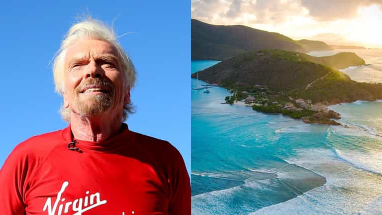 Richard Branson is renting out his second private island Richard Branson is renting out his second private island