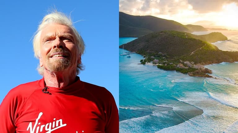 Richard Branson is renting out his second private island Richard Branson is renting out his second private island