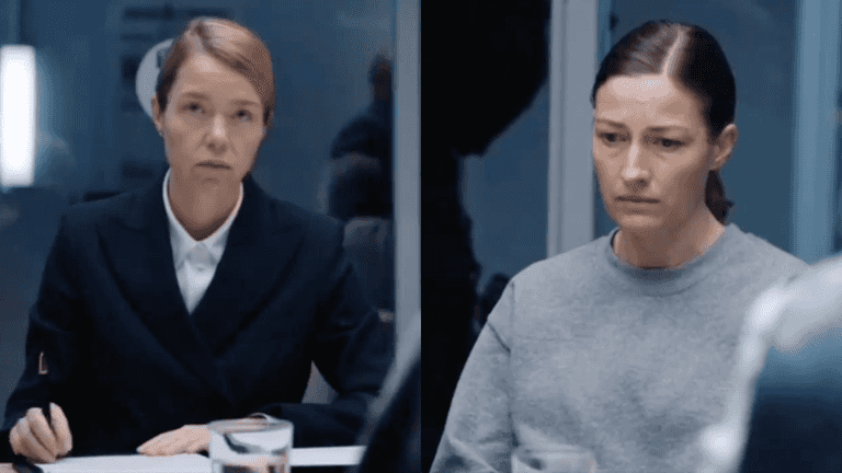 Line of Duty villain Patricia Carmichael tapped ‘H’ in morse code during interview scene Line of Duty villain Patricia Carmichael tapped ‘H’ in morse code during interview scene