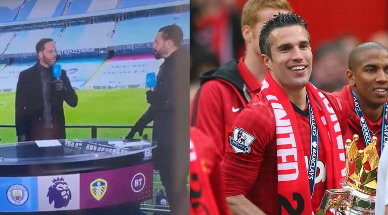 Joleon Lescott mocked by Man Utd fans for mixing his dates over RvP goal Joleon Lescott mocked by Man Utd fans for mixing his dates over RvP goal