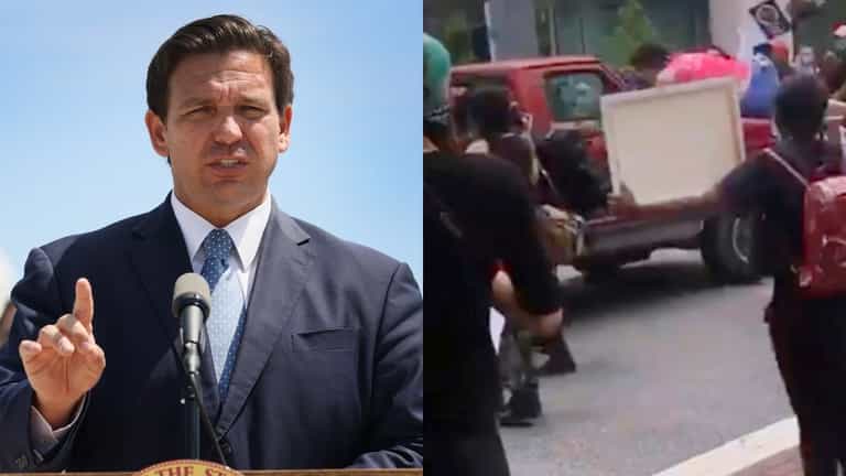 Florida passes anti-riot bill that gives immunity to drivers who run over protestors Florida passes anti-riot bill that gives immunity to drivers who run over protestors