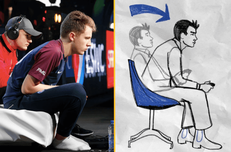 The ‘gamer lean’ is real and it genuinely helps you win at FIFA The ‘gamer lean’ is real and it genuinely helps you win at FIFA
