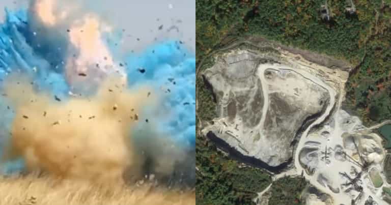 Gender reveal party using 80 pounds of explosives sets off earthquake reports Gender reveal party using 80 pounds of explosives sets off earthquake reports