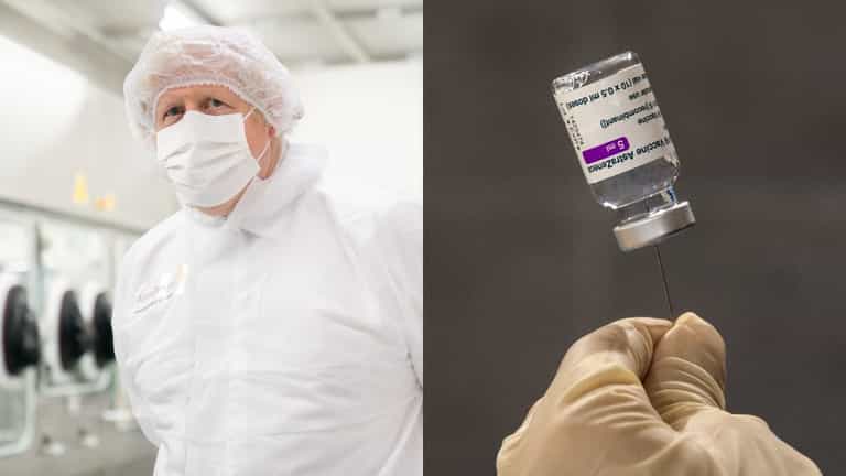 Johnson stresses safety of AstraZeneca jab after EMA finds ‘blood clot links’ Johnson stresses safety of AstraZeneca jab after EMA finds ‘blood clot links’