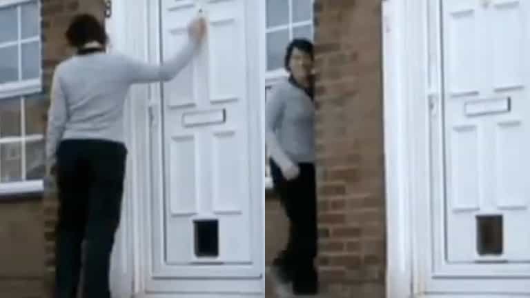 People fighting over name of game where you knock on someone’s door and run away People fighting over name of game where you knock on someone’s door and run away