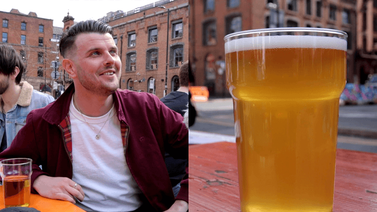“Part of the human race again”: Manchester’s big day back at the pub “Part of the human race again”: Manchester’s big day back at the pub