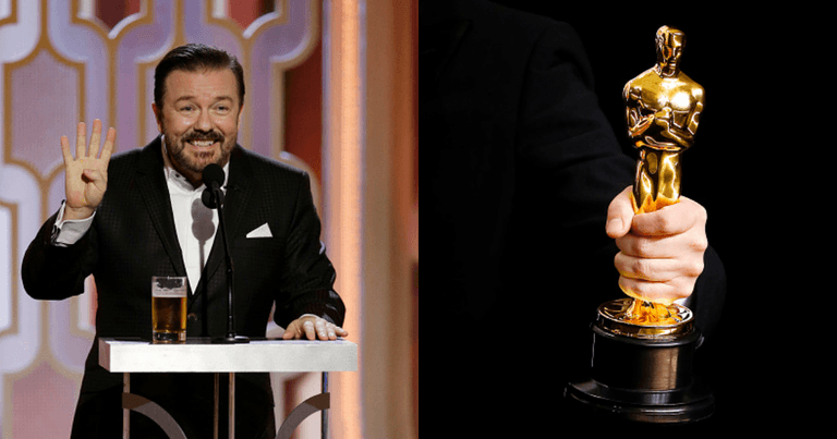Ricky Gervais trolls the Oscars after not being invited to host Ricky Gervais trolls the Oscars after not being invited to host