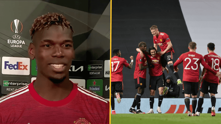 Pogba reveals what United squad said at half time to inspire incredible Roma comeback Pogba reveals what United squad said at half time to inspire incredible Roma comeback