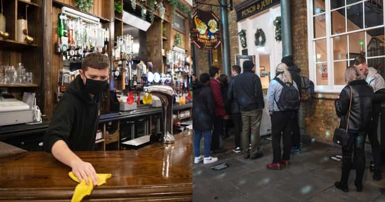 Everyone must check-in with NHS app at pubs and restaurants Everyone must check-in with NHS app at pubs and restaurants