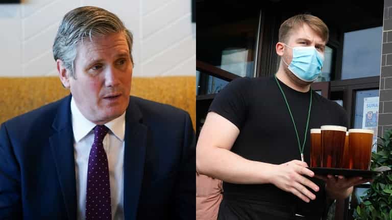 Keir Starmer says Brits won’t want vaccine passports if deaths are low Keir Starmer says Brits won’t want vaccine passports if deaths are low