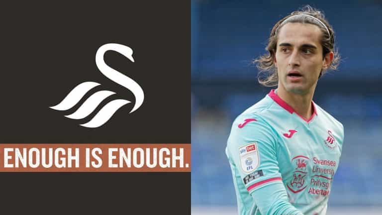 Swansea City announce seven-day social media blackout over racial abuse and discrimination Swansea City announce seven-day social media blackout over racial abuse and discrimination