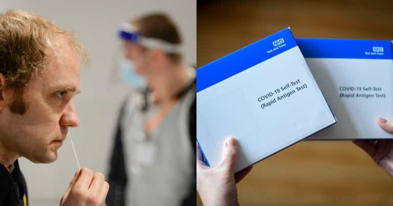 Everyone in England to be offered two rapid weekly Covid tests Everyone in England to be offered two rapid weekly Covid tests
