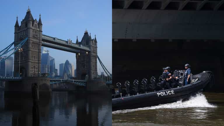 Woman ‘jumped into Thames after missing boy but only found his school bag’ Woman ‘jumped into Thames after missing boy but only found his school bag’