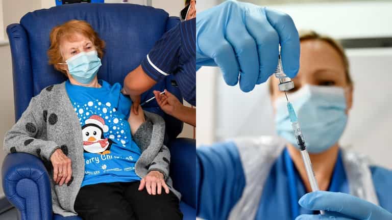 Vaccines have prevented 10,400 deaths in older adults, according to Public Health England Vaccines have prevented 10,400 deaths in older adults, according to Public Health England