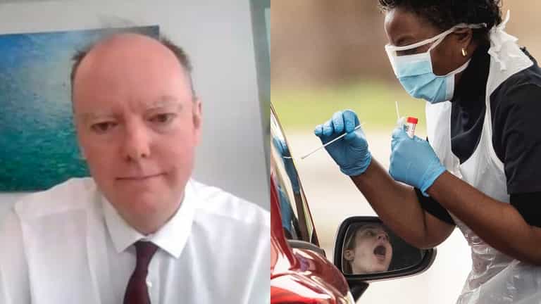 Chris Whitty says no more lockdowns are likely as Britain will treat Covid like flu Chris Whitty says no more lockdowns are likely as Britain will treat Covid like flu