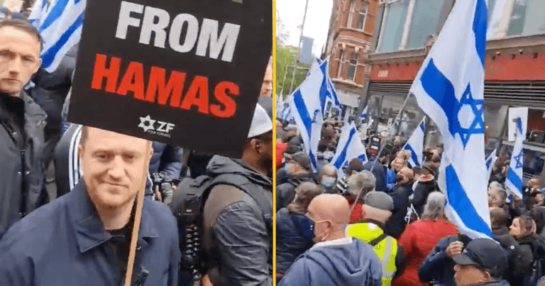 Jewish group condemn Tommy Robinson after appearance at pro-Israel demo Jewish group condemn Tommy Robinson after appearance at pro-Israel demo